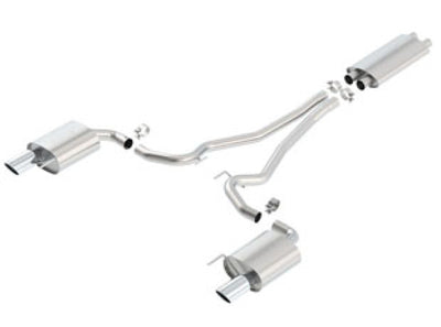 Touring Cat-Back Exhaust System <br> 15-17 Ford Mustang 5L V8