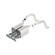 Touring Axle-Back Exhaust System <br> 06-07 Chevy Corvette Base 6L V8 2008 6.2L