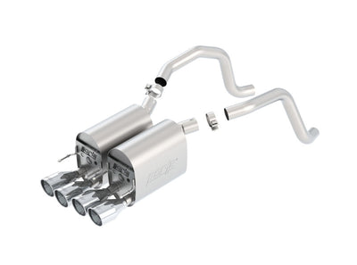 Touring Axle-Back Exhaust System <br> 06-07 Chevy Corvette Base 6L V8 2008 6.2L