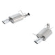 ATAK Axle-Back Exhaust System <br> 13-14 Ford Mustang 5L V8