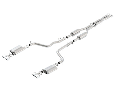 S-Type Cat-Back Exhaust System <br> 09-14 Dodge Challenger 5.7L V8