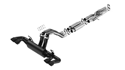S-Type Cat-Back Exhaust System <br> 21-22 Jeep Wrangler 6.4L V8 4-Door