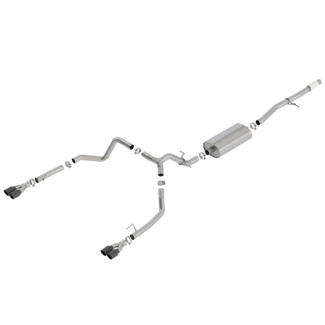 Touring Cat-Back Exhaust System <br> 19-24 Chevrolet Silverado GMC Sierra 1500