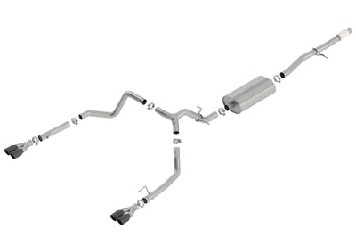 Touring Cat-Back Exhaust System <br> 19-24 Chevrolet Silverado GMC Sierra 1500
