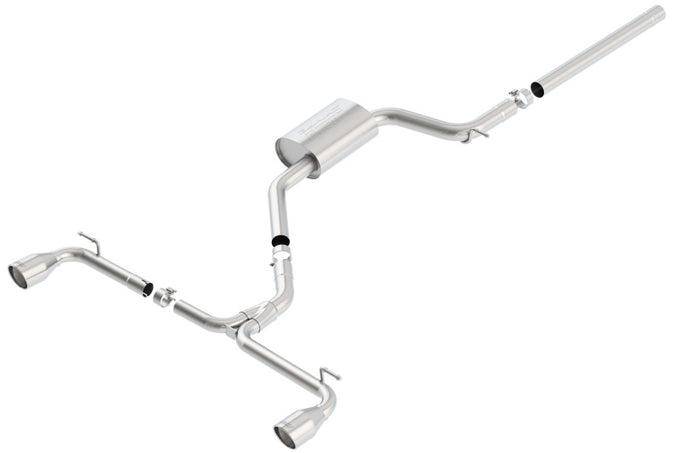 S-Type Cat-Back Exhaust System <br> 15-17 Volkswagen GTI 2L L4