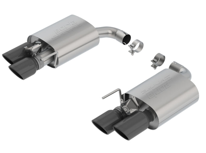 S-Type Axle-Back Exhaust System <br> 18-23 Ford Mustang 5L