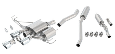 ATAK Cat-Back Exhaust System <br> 17-20 Honda Civic Type R 2L L4 Hatchback 4-Door