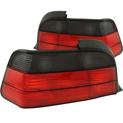 Red/Smoke Taillights <br> 92-98 BMW 3 Series E36 Coupe/Convertible