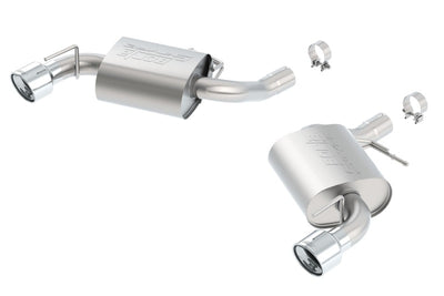 S-Type Axle-Back Exhaust System <br> 16-23 Chevy Camaro SS 6.2L V8