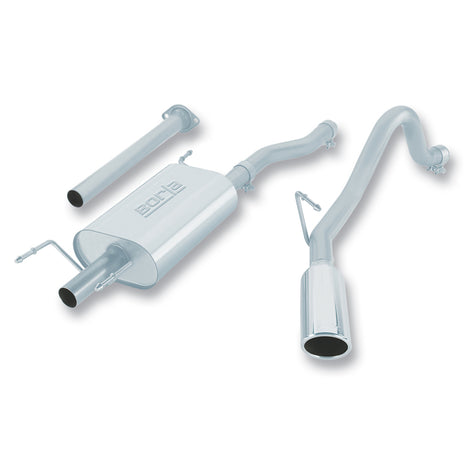S-Type Cat-Back Exhaust System <br> 06-10 Toyota Tacoma 4L V6 Extended Cab