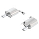 S-Type Axle-Back Exhaust System <br> 15-23 Ford Mustang 2.3L 15-17 Ford Mustang 3.7L