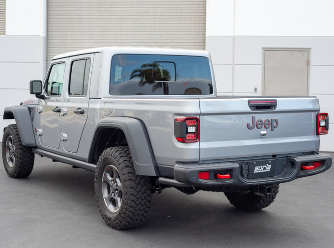 Touring Cat-Back Exhaust System <br> 20-23 Jeep Gladiator 3.6L V6