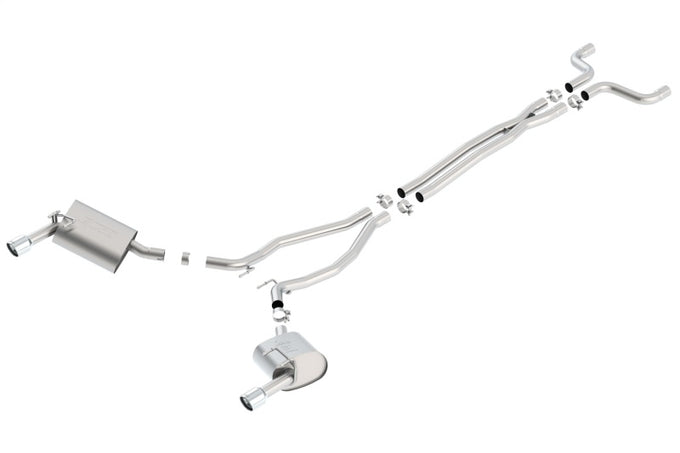 S-Type Cat-Back Exhaust System <br> 14-15 Chevy Camaro LS 3.6L V6 LT 3.6L V6