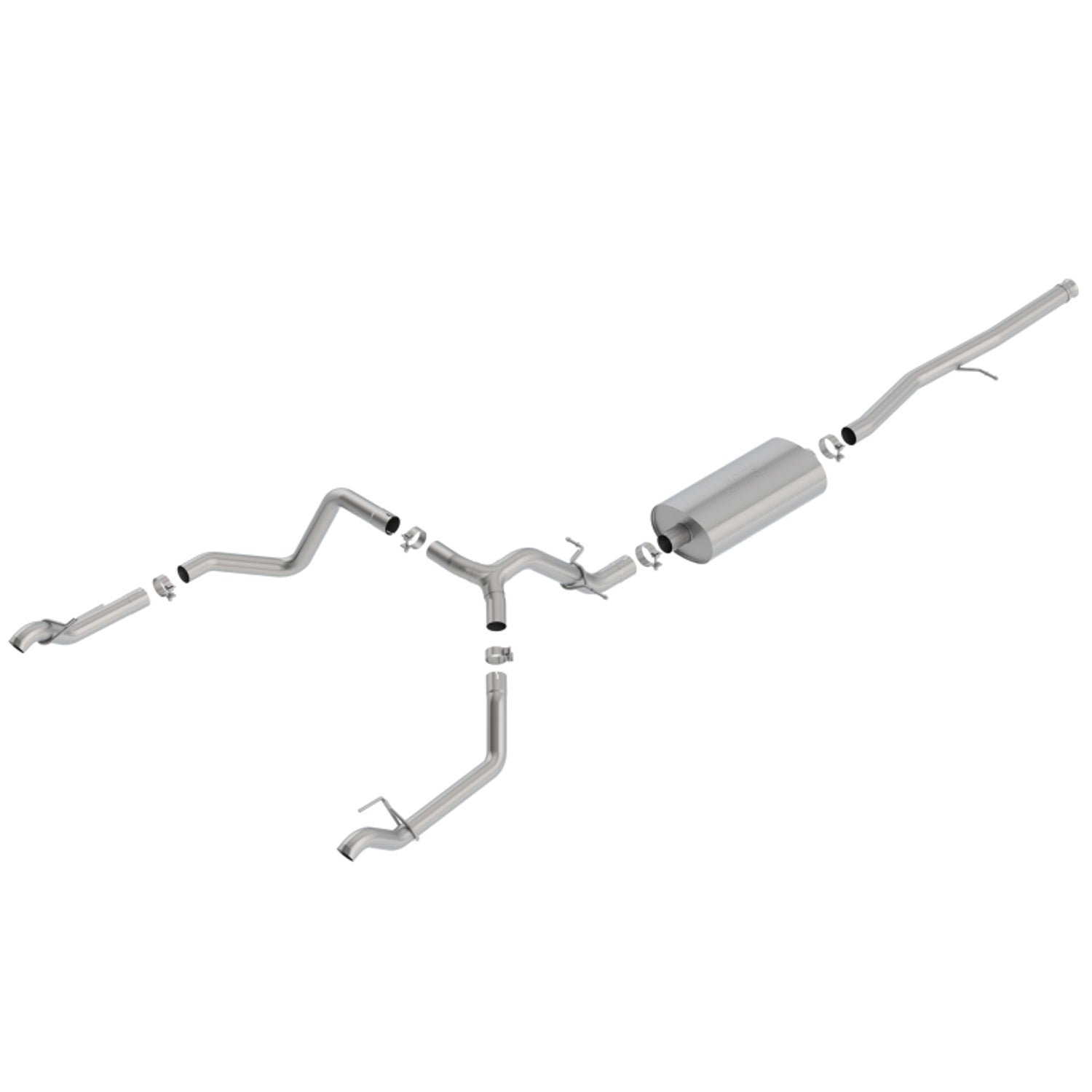 Touring Cat-Back Exhaust System <br> 19-24 Chevrolet Silverado GMC Sierra 1500