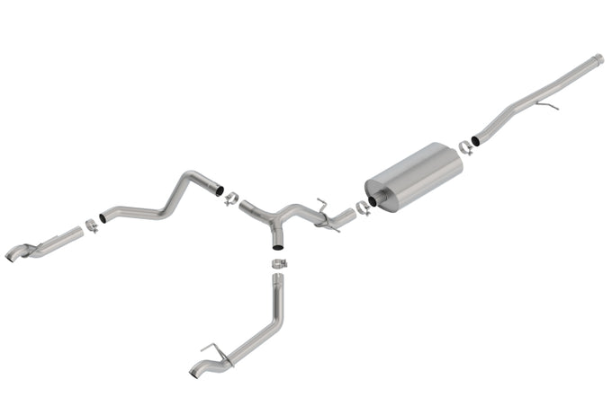 Touring Cat-Back Exhaust System <br> 19-24 Chevrolet Silverado GMC Sierra 1500