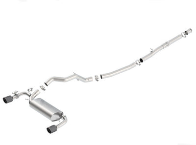 ATAK Cat-Back Exhaust System <br> 16-18 Ford Focus RS With Sound Suppressing Valve