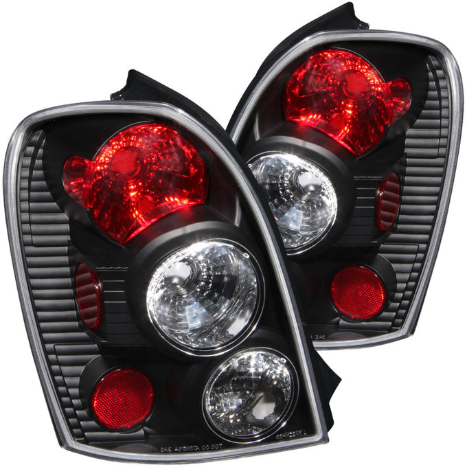 Black Taillights <br> 02-03 Mazda Protege 5