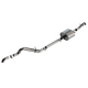 S-Type Cat-Back Exhaust System <br> 21-24 Ford Bronco 2.7L V6