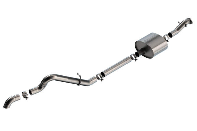 S-Type Cat-Back Exhaust System <br> 21-24 Ford Bronco 2.7L V6