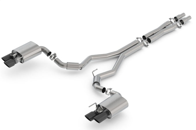 S-Type Cat-Back Exhaust System <br> 18-23 Ford Mustang 5L V8 Coupe