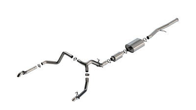S-Type Cat-Back Exhaust System <br> 22-23 Chevy Silverado 1500 ZR2 6.2L V8