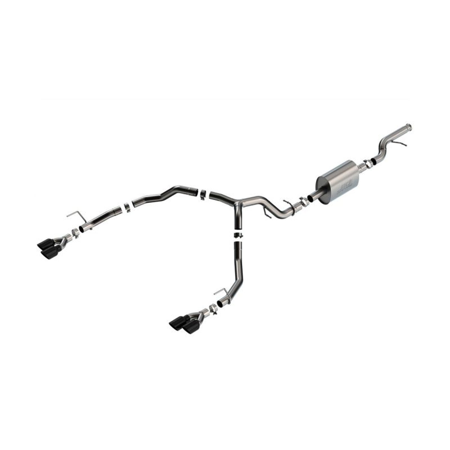 S-Type Cat-Back Exhaust System <br> 21-24 Chevy Tahoe Premier 5.3L V8