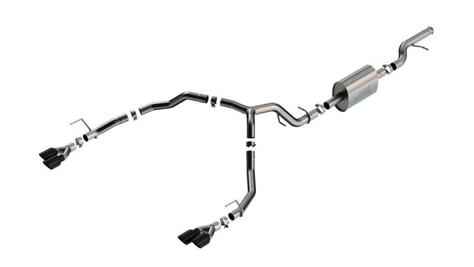 S-Type Cat-Back Exhaust System <br> 21-24 Chevy Tahoe Premier 5.3L V8