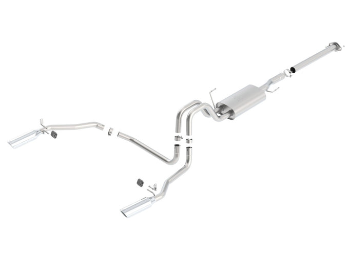 ATAK Cat-Back Exhaust System <br> 11-14 Ford F-150 5L V8