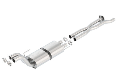 X-Pipe With Mid-Pipes & S-Type Muffler Connection Pipes <br> 17-20 Ford F-150 Raptor