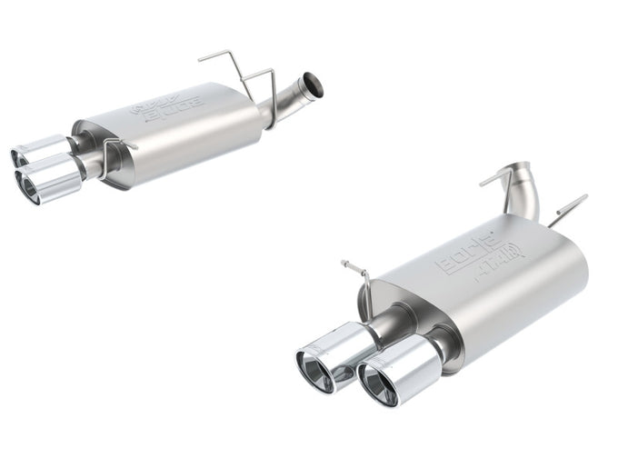 ATAK Axle-Back Exhaust System <br> 13-14 Ford Mustang 5.8L V8