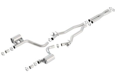 ATAK Cat-Back Exhaust System <br> 15-23 Dodge Charger 6.2L V8 With MDS