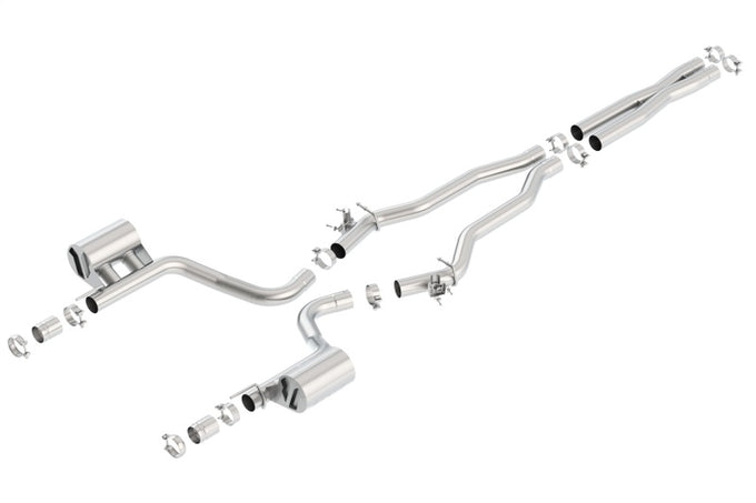 ATAK Cat-Back Exhaust System <br> 15-23 Dodge Charger 6.2L V8 With MDS
