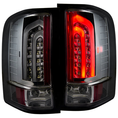 Smoke G2 LED Taillights <br> 07-13 Chevy Silverado 1500 2500
