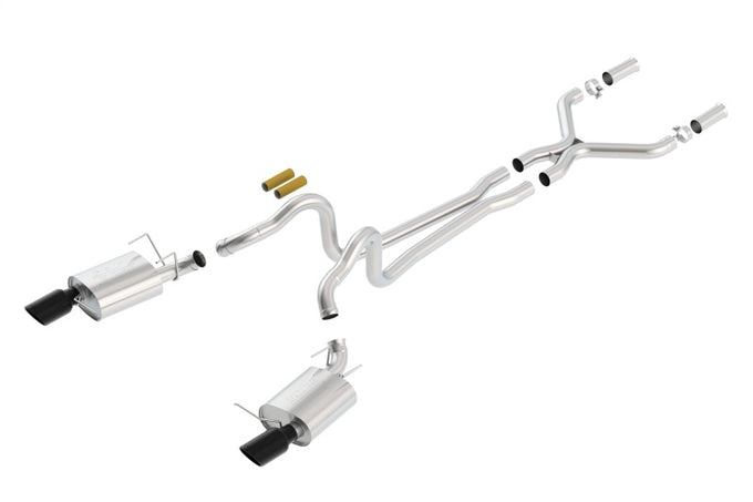 ATAK Cat-Back Exhaust System <br> 13-14 Ford Mustang 5L V8