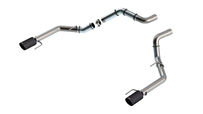 Tail Pipes Connection Pipes <br> 21-24 Ford F-150 Raptor 3.5L V6