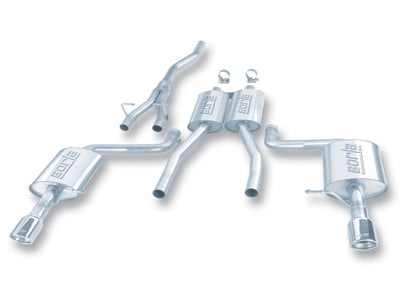 S-Type Cat-Back Exhaust System <br> 02-05 Audi A4 Quattro 1.8L L4
