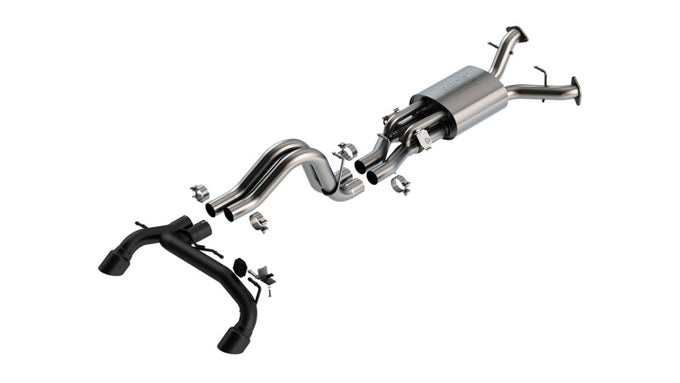 ATAK Cat-Back Exhaust System <br> 23-24 Ford Bronco 3L V6