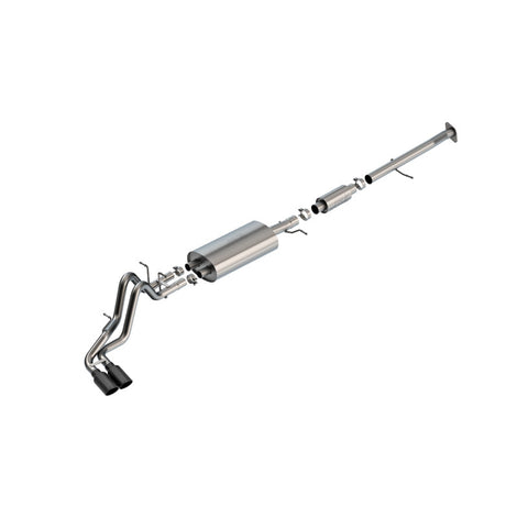 S-Type Cat-Back Exhaust System <br> 23-24 Chevrolet Colorado/GMC Canyon 2.7L 4 Cyl.