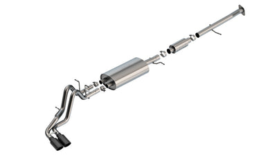 S-Type Cat-Back Exhaust System <br> 23-24 Chevrolet Colorado/GMC Canyon 2.7L 4 Cyl.