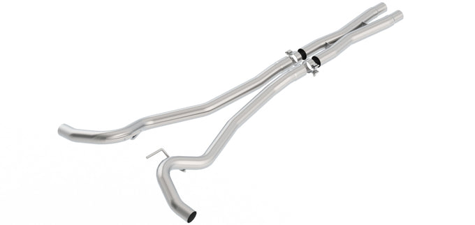 X-Pipe (reverse) Connection Pipes <br> 15-23 Ford Mustang 5L V8