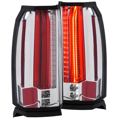 Chrome LED Taillights <br> 15-17 Chevy Suburban/Tahoe