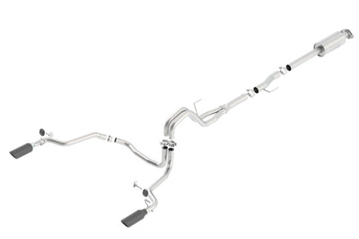 ATAK Cat-Back Exhaust System <br> 15-20 Ford F-150 EXCEPT Raptor models