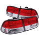 Red/Clear Taillights <br> 96-00 Honda Civic