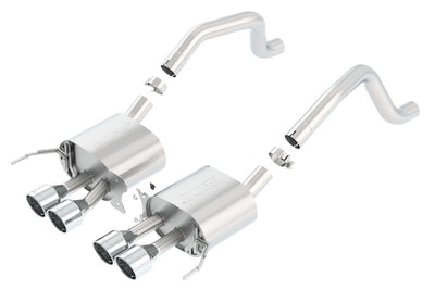 S-Type Axle-Back Exhaust System <br> 15-18 Chevy Corvette Z06 17-18 Grand Sport