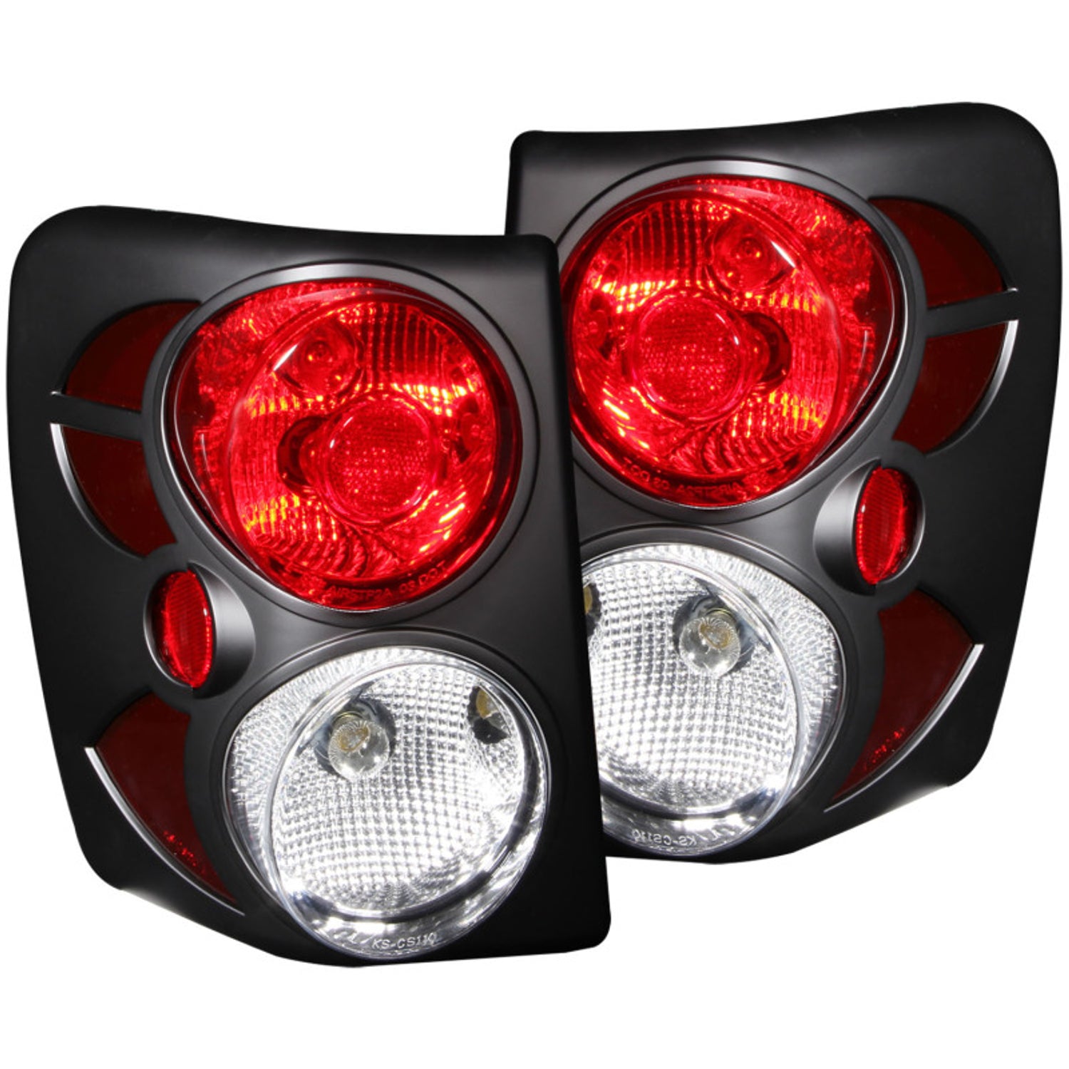 Black Taillights <br> 99-03 Jeep Grand Cherokee