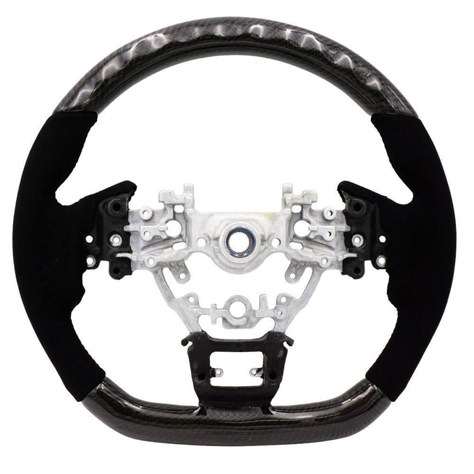 Black Carbon/Alcantara Steering Wheel<br> 22-24 Subaru WRX