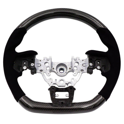 Black Carbon/Alcantara Steering Wheel<br> 22-24 Subaru WRX