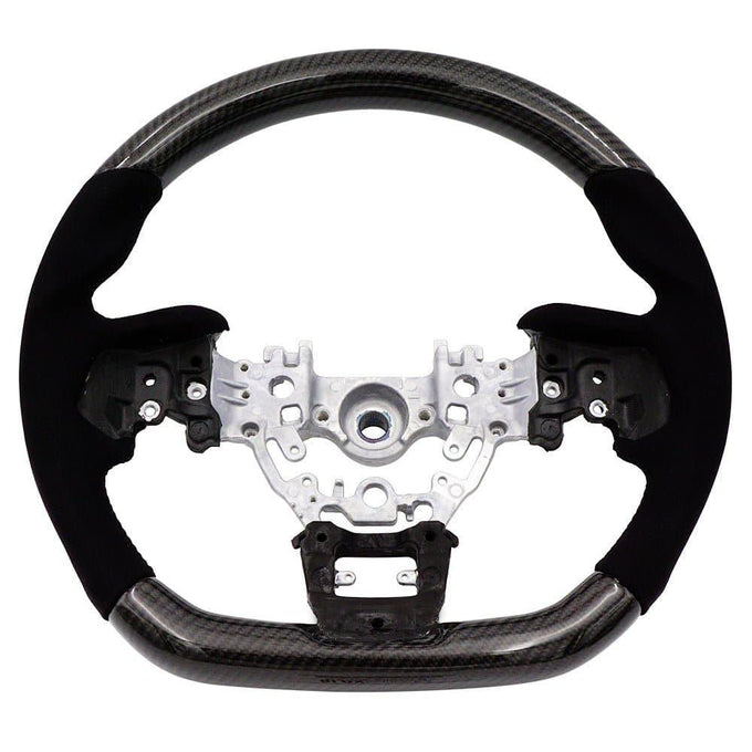 Black Carbon/Alcantara Steering Wheel<br> 22-24 Subaru WRX