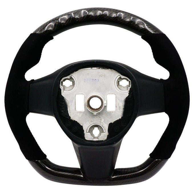 Carbon/Alcantara Steering Wheel Stitching<br> Tesla Model 3/ Model Y