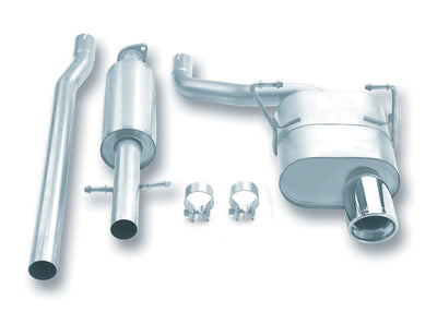 Touring Cat-Back Exhaust System <br> 02-03 Mini Cooper 1.6L L4